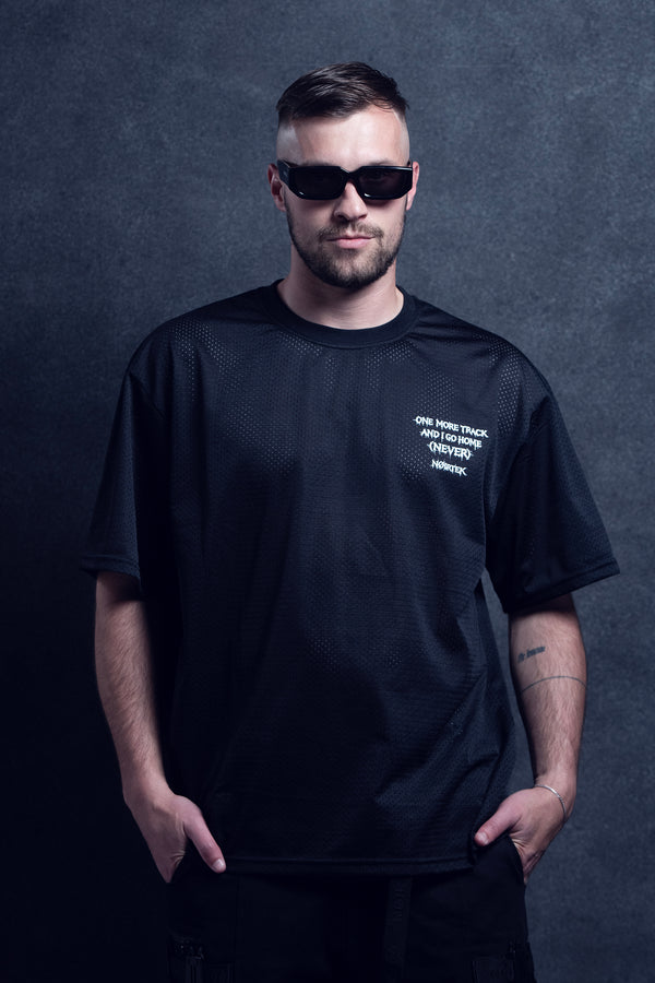 ONE MORE TRACK AND I GO HOME (NEVER). NØIRTEK MESH JERSEY