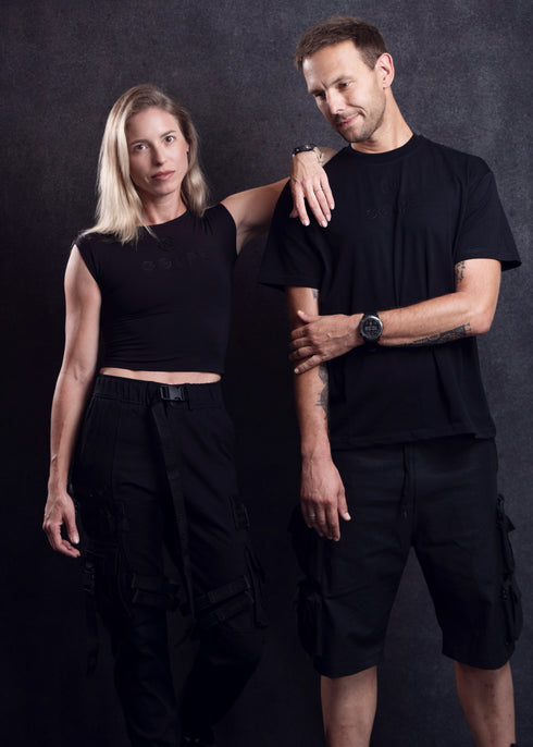 WOMEN’S CROP TOP – GOLPE × NØIRTEK
