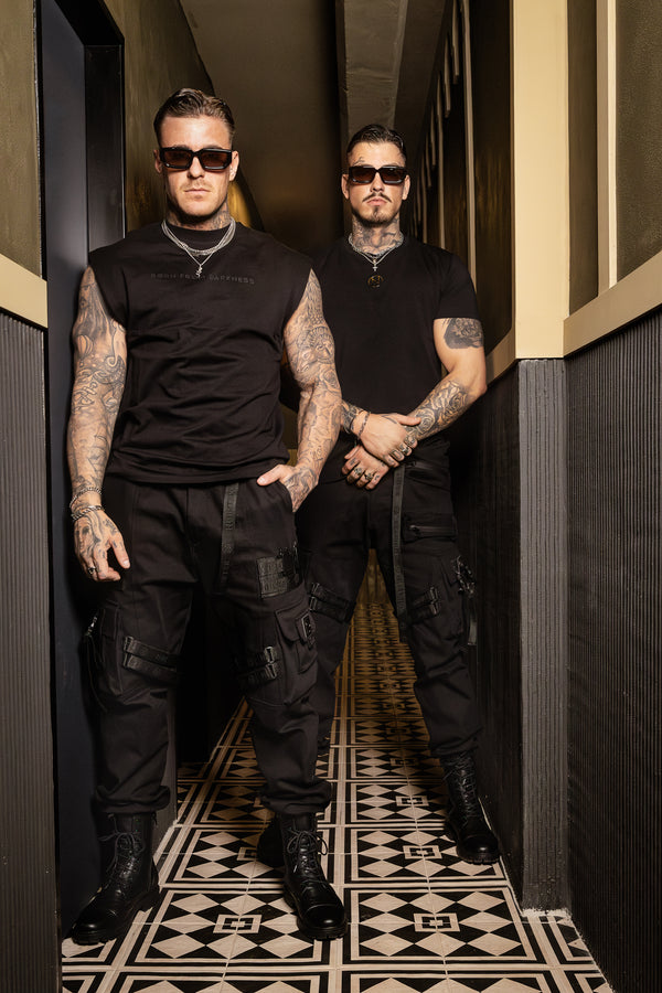 NØIRTEK ZIP CARGO PANTS MEN