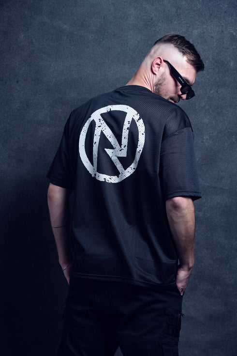ONE MORE TRACK AND I GO HOME (NEVER). NØIRTEK MESH JERSEY