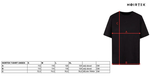 NØIRTEK Unisex Oversized T-shirt ICON