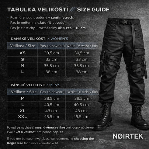 NØIRTEK TECHNICAL CARGO PANTS MEN