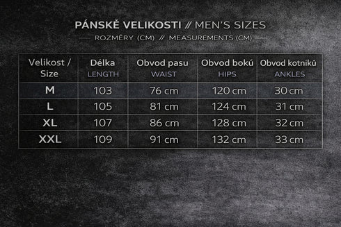 NØIRTEK ZIP CARGO PANTS MEN